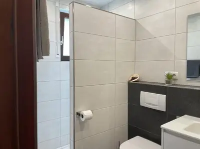 Ein Badezimmer in der Unterkunft Apartment Gerberbachviertel