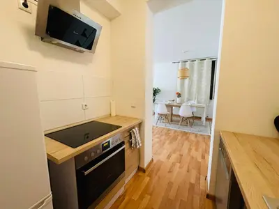 Küche/Küchenzeile in der Unterkunft Entire Flat for you Schwetzingen,Mannheim & HD