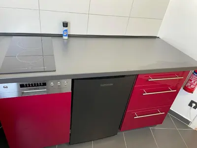 Küche/Küchenzeile in der Unterkunft Alice Holiday Apartment