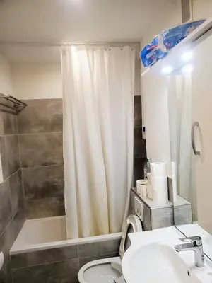 Ein Badezimmer in der Unterkunft L8 Street Monteurwohnung - Karlsruhe