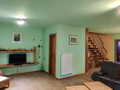 TV/Unterhaltungsangebot in der Unterkunft Ferienhaus Route 5