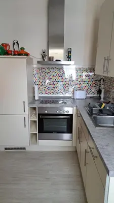 Küche/Küchenzeile in der Unterkunft Schöne Wohnung in Worms Private Gastgeber