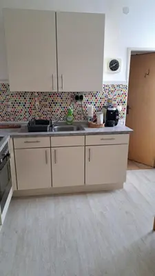 Küche/Küchenzeile in der Unterkunft Schöne Wohnung in Worms Private Gastgeber