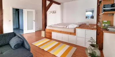 Küche/Küchenzeile in der Unterkunft Sinsheim Ferienwohnung