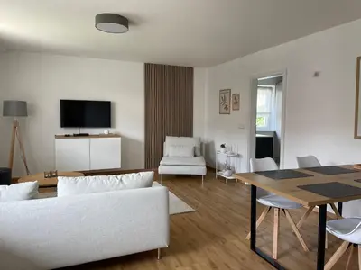 TV/Unterhaltungsangebot in der Unterkunft Apartment PfalzGlück
