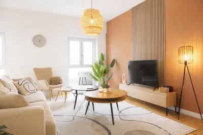 TV/Unterhaltungsangebot in der Unterkunft Whirlpool & Terrasse - Familien & Gruppenfreundlich