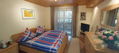 TV/Unterhaltungsangebot in der Unterkunft Ferienwohnung Haus am Eibach