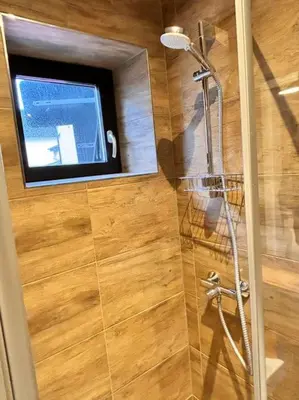 Ein Badezimmer in der Unterkunft Gemütlich Mitten in Neu-Isenburg