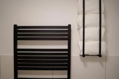 Ein Bett oder Betten in einem Zimmer der Unterkunft Designer Central Living WLAN&Smart-TV&Self Check-In