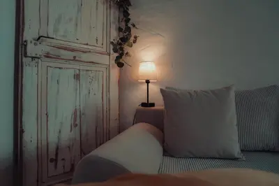 Ein Bett oder Betten in einem Zimmer der Unterkunft Ferienhaus Rustika