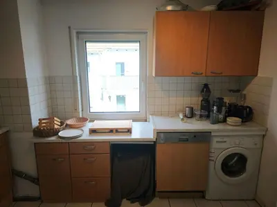 Grundriss der Unterkunft Ruhige Wohnung in guter Gegend