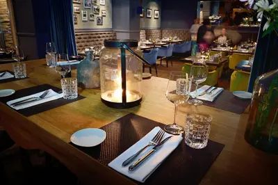 Getränke in der Unterkunft Syte Boutique Hotel Mannheim