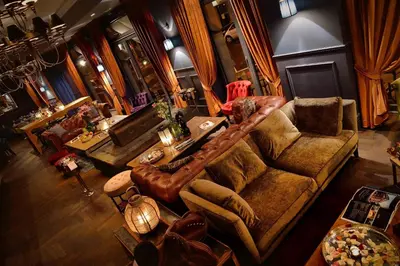 Ein Sitzbereich in der Unterkunft Syte Boutique Hotel Mannheim