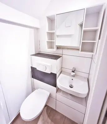 Ein Badezimmer in der Unterkunft Shared house Gebersheim Leonberg