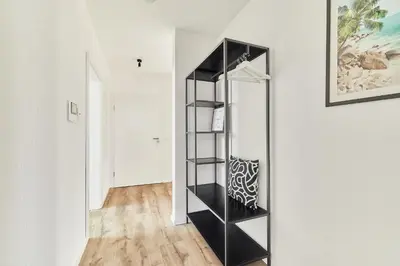 Grundriss der Unterkunft Neubau Luxus Penthouse - Netflix - BBQ