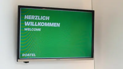 TV/Unterhaltungsangebot in der Unterkunft Roatel Gimbsheim B9 my-roatel-com