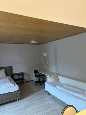 Ein Bett oder Betten in einem Zimmer der Unterkunft 1 Zimmer Apartment