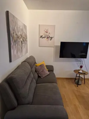 TV/Unterhaltungsangebot in der Unterkunft Helle, komfortabel und zentral gelegene Wohnung