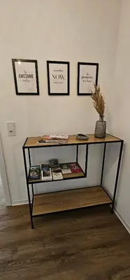 Die Bibliothek in der Ferienwohnung