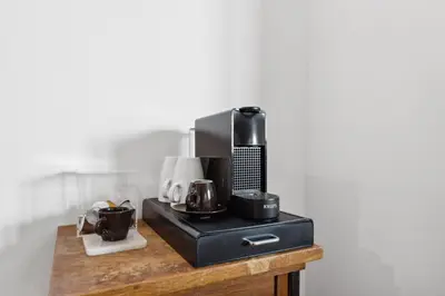 Kaffee-/Teezubehör in der Unterkunft modern living - BASF - MA - PFALZ - 1 Gym 2 Working Spaces