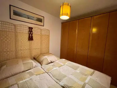 Ein Bett oder Betten in einem Zimmer der Unterkunft Goldstadt Wohlfühl-Suite Zentrale Lage im Herzen von Pforzheim