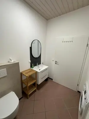 Ein Badezimmer in der Unterkunft Ferienwohnung am Dierbach