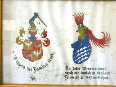 Ein Zertifikat, Auszeichnung, Logo oder anderes Dokument, das in der Unterkunft Country house Messerschmitt ausgestellt ist