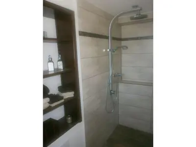 Ein Badezimmer in der Unterkunft Country house Messerschmitt