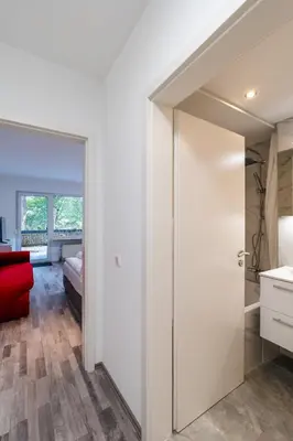 Ein Bett oder Betten in einem Zimmer der Unterkunft Kaffeehof 3