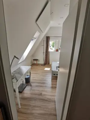 Ein Sitzbereich in der Unterkunft Im Herzen des Kraichgaus 2