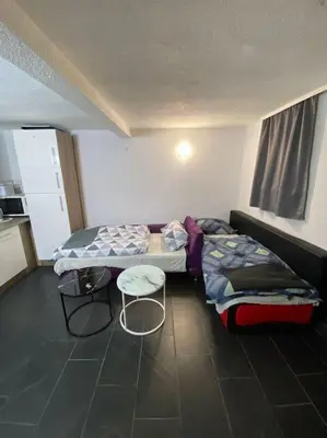 Ein Sitzbereich in der Unterkunft Appartement Somptueux a Unterheinriet