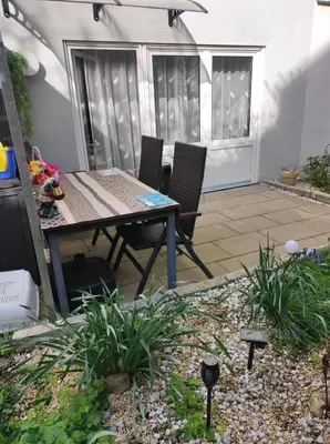 Ein Patio oder anderer Außenbereich in der Unterkunft Apartment Hercules
