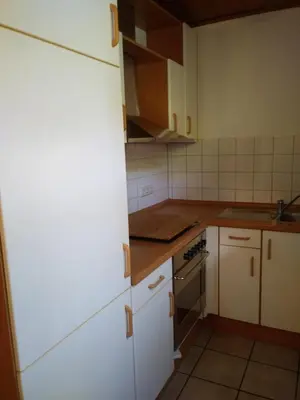 Küche/Küchenzeile in der Unterkunft Ferienwohnung Wetterisch