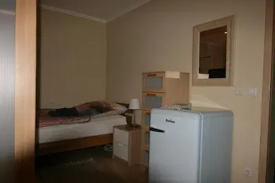 Küche/Küchenzeile in der Unterkunft Haus Pleidelsheim