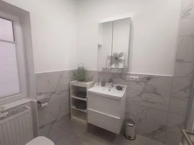 Ein Badezimmer in der Unterkunft Schöne Stadtwohnung Miltenberg Perle am Main