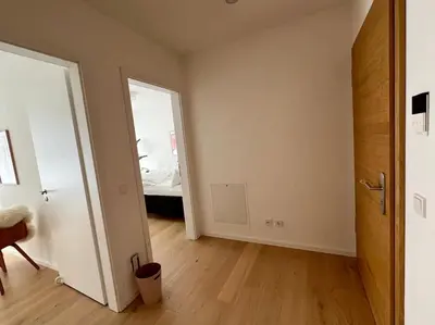Grundriss der Unterkunft Schickes 2-Zi-Apartment am Neckarufer im BUGA-Park