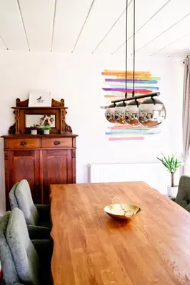 Grundriss der Unterkunft birds-nest Ferienwohnung Waldblick Kamin