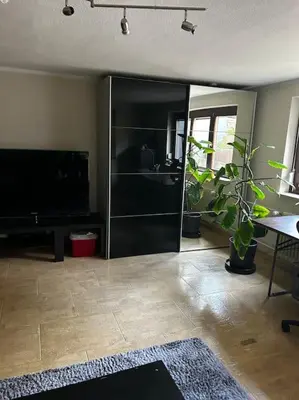 TV/Unterhaltungsangebot in der Unterkunft Ruhige Wohnung am Ortsrand - nahe KIT-Campus Nord