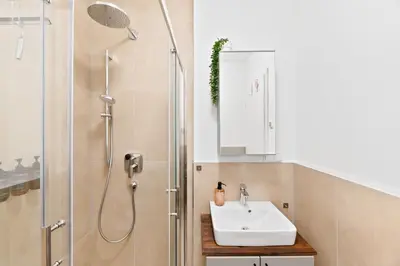 Ein Badezimmer in der Unterkunft APPARTIO - Altstadt-Appartements I Zentral I Küche I Business
