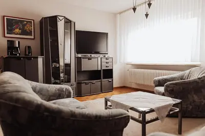 Küche/Küchenzeile in der Unterkunft Privates Apartment im Grünen