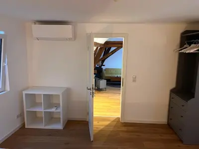 TV/Unterhaltungsangebot in der Unterkunft Ferienwohnung Loblocher Mühle