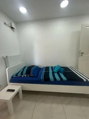 Ein Bett oder Betten in einem Zimmer der Unterkunft Monteurwohnung