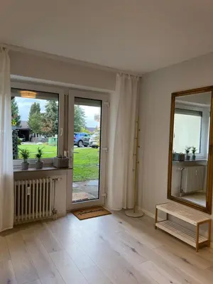 Grundriss der Unterkunft Moderne, helle Terrassenwohnung im Kurort