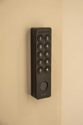 Grundriss der Unterkunft Hinterhof-Juwel mit Küche und Smart-TV