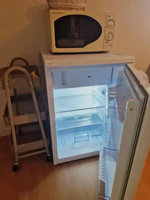 Küche/Küchenzeile in der Unterkunft Ferienwohnung Lug
