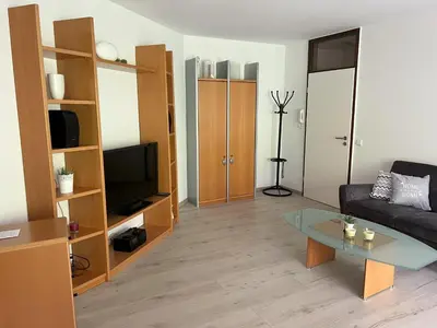 TV/Unterhaltungsangebot in der Unterkunft Ferienwohnung Bühler-Kurparkresidenz