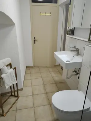 Ein Badezimmer in der Unterkunft Schwandorf22