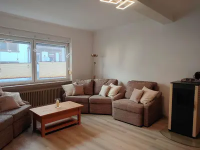 Ein Sitzbereich in der Unterkunft Schwandorf22