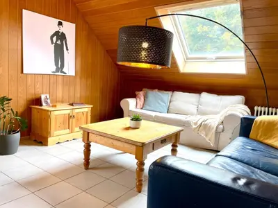Ein Sitzbereich in der Unterkunft Odw homes - Functional workers apartment
