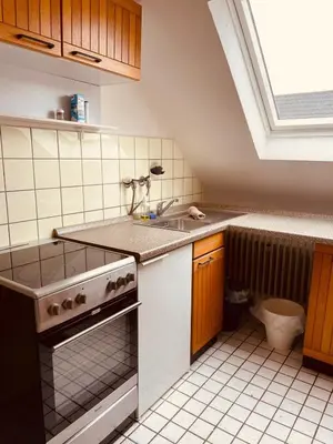 Küche/Küchenzeile in der Unterkunft Odw homes - Functional workers apartment